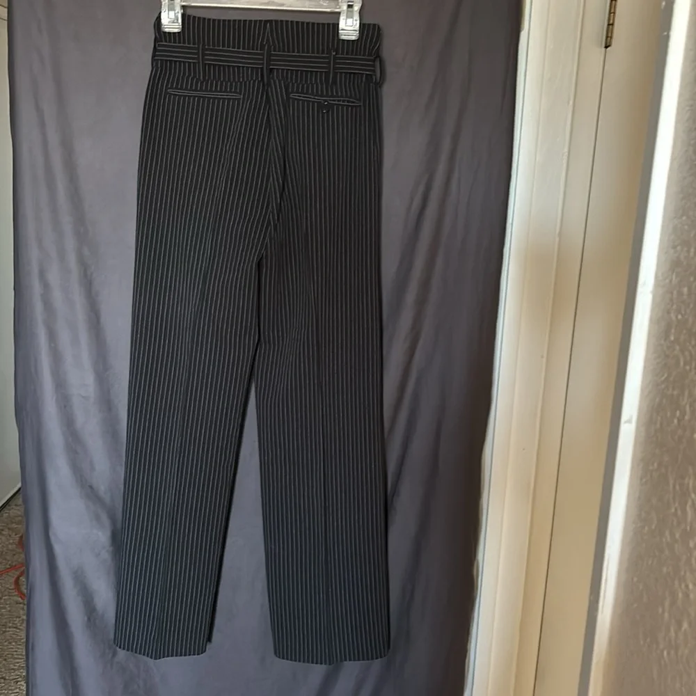 Body by Victoria black pin stipe slacks - Picture 5 of 7